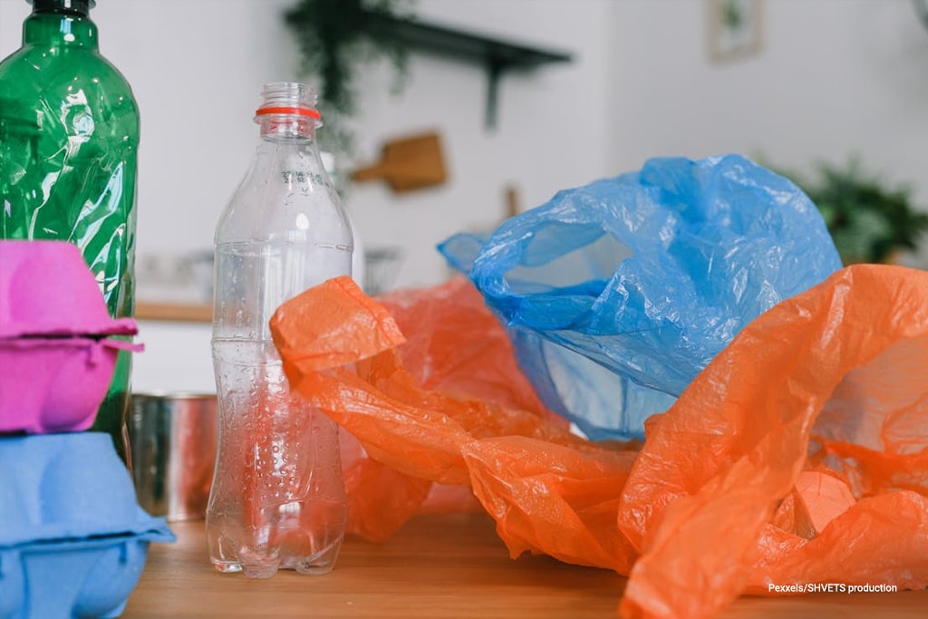 plastic bag waste