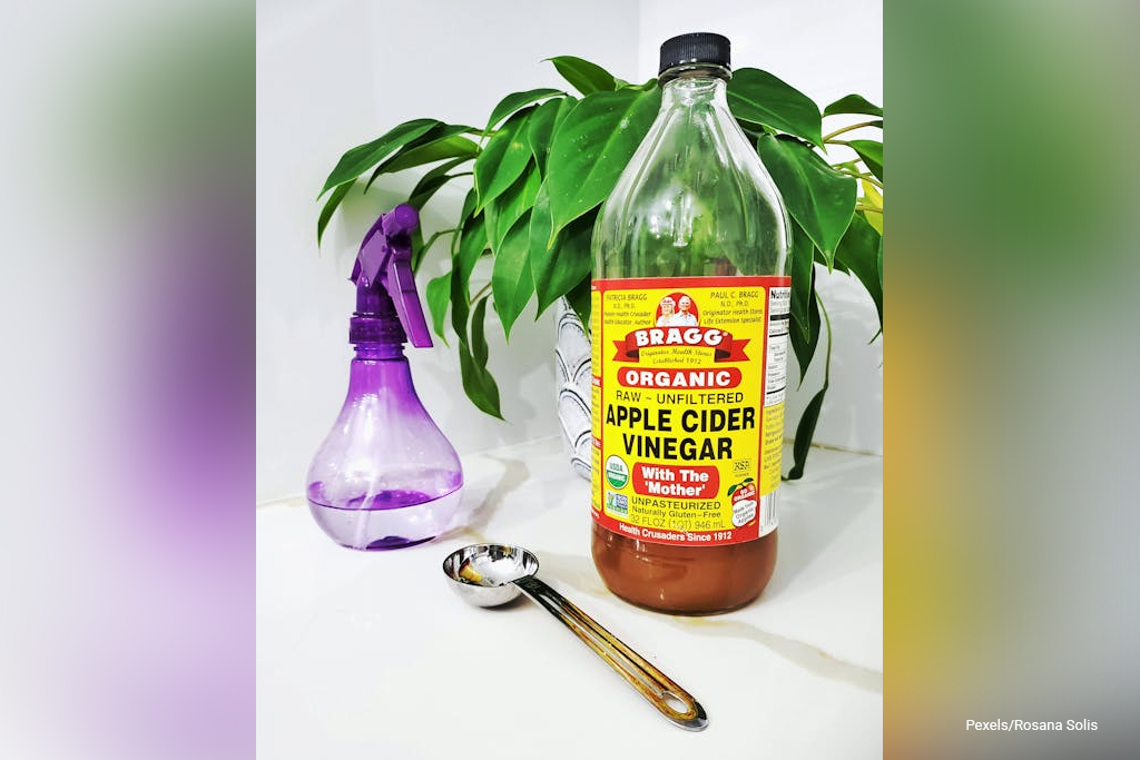 Vinegar and baking soda